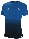 Virginia Rush Women Lifestyle Dip Dye T-shirt -- Promo Blue Black **option to customize with your local club name 