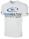 Virginia Rush Nation Basic T-shirt -- White Promo Blue Grey **option to customize with your local club name
